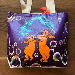 Hand Painted DUMBO Double Sided Reusable Canvas bag